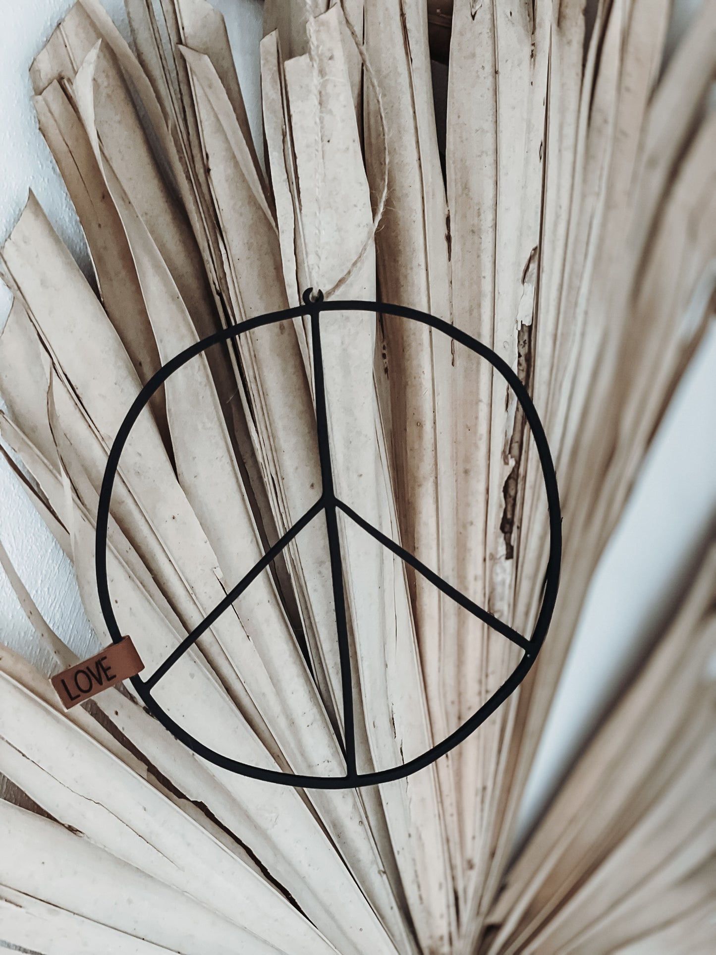 Peace filigran groß