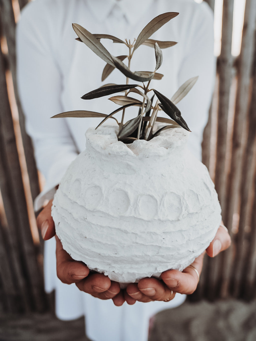 Vase Pappmaché Alex