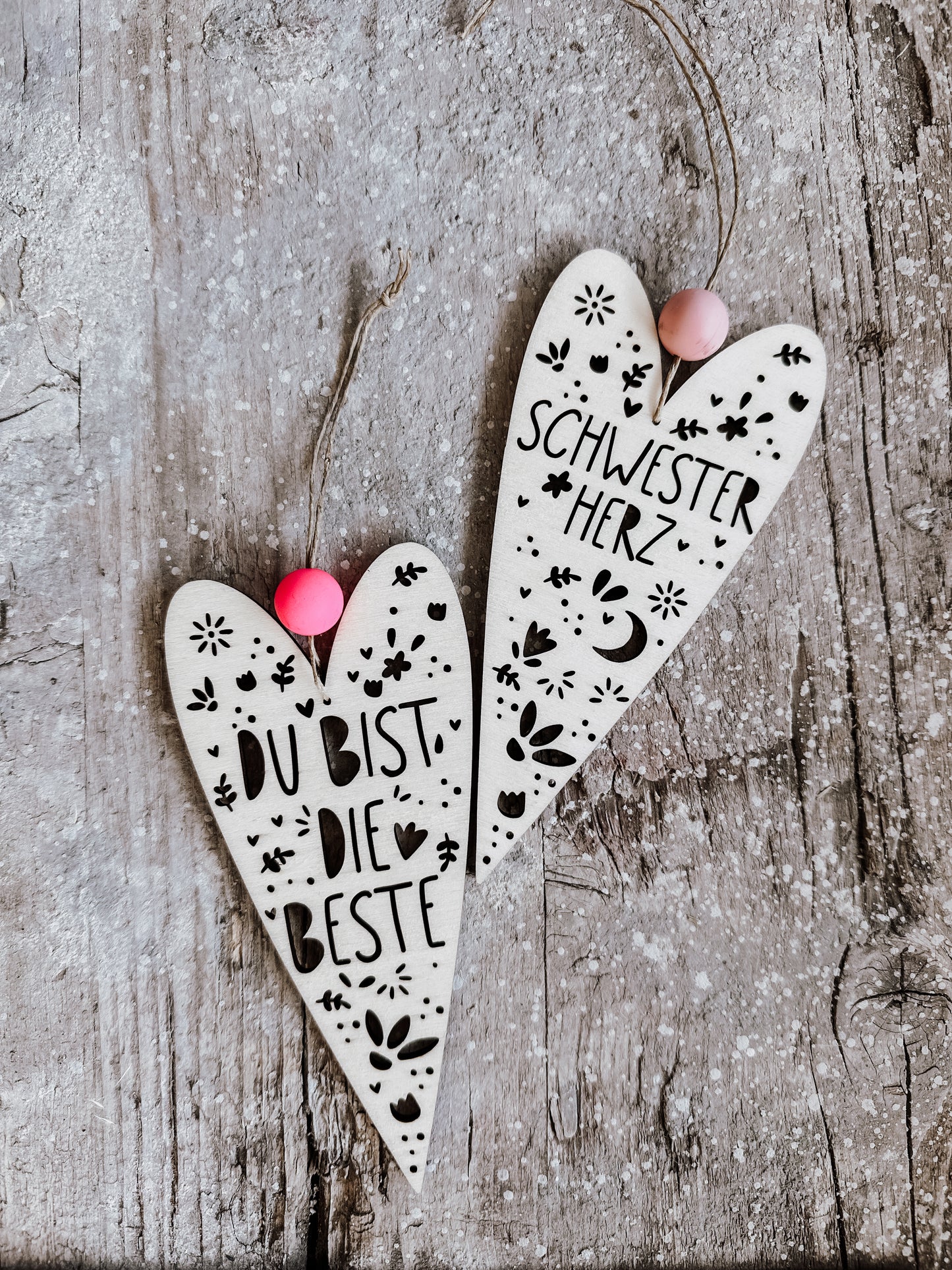 Herzanhänger Lieblingspersonen