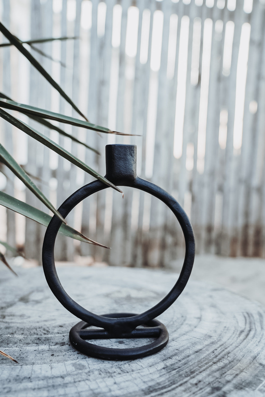 Kerzenständer Nora schwarz