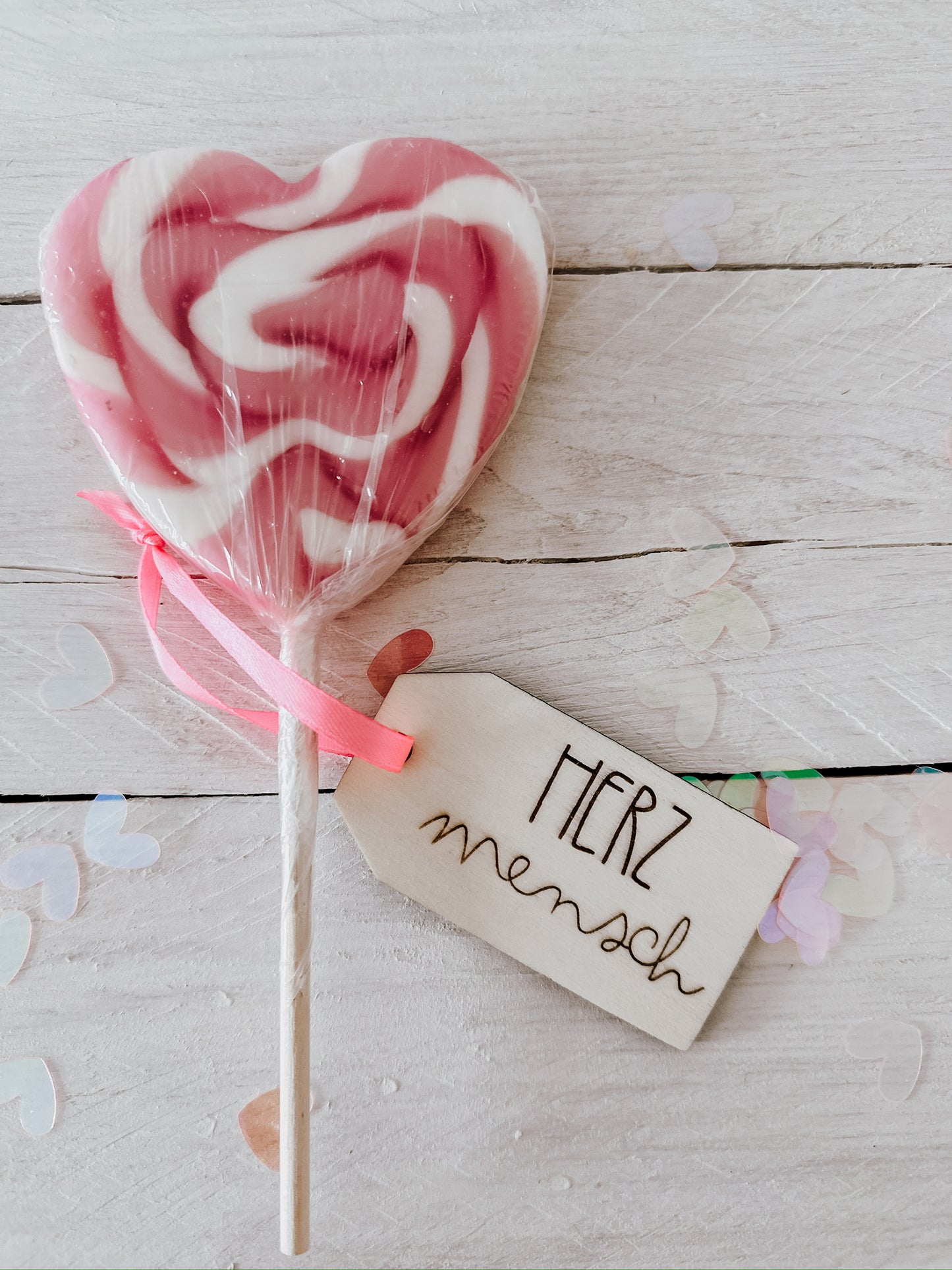 Anhänger Lieblings-/Herzmensch, 2er Set