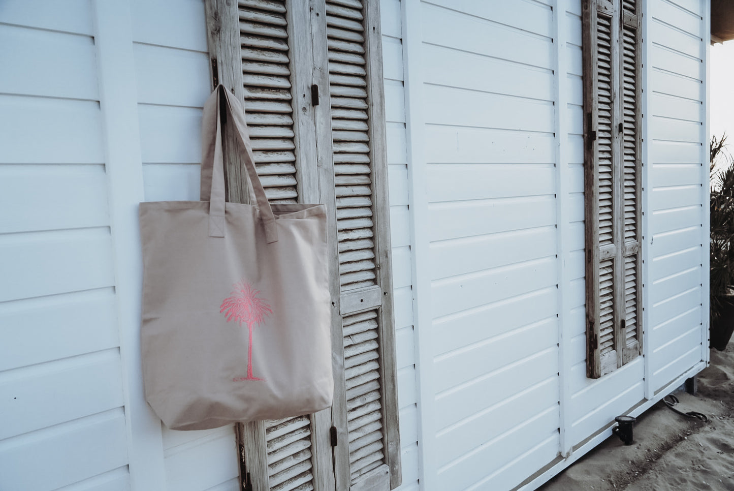 Tasche Boho Palme mauve•pink