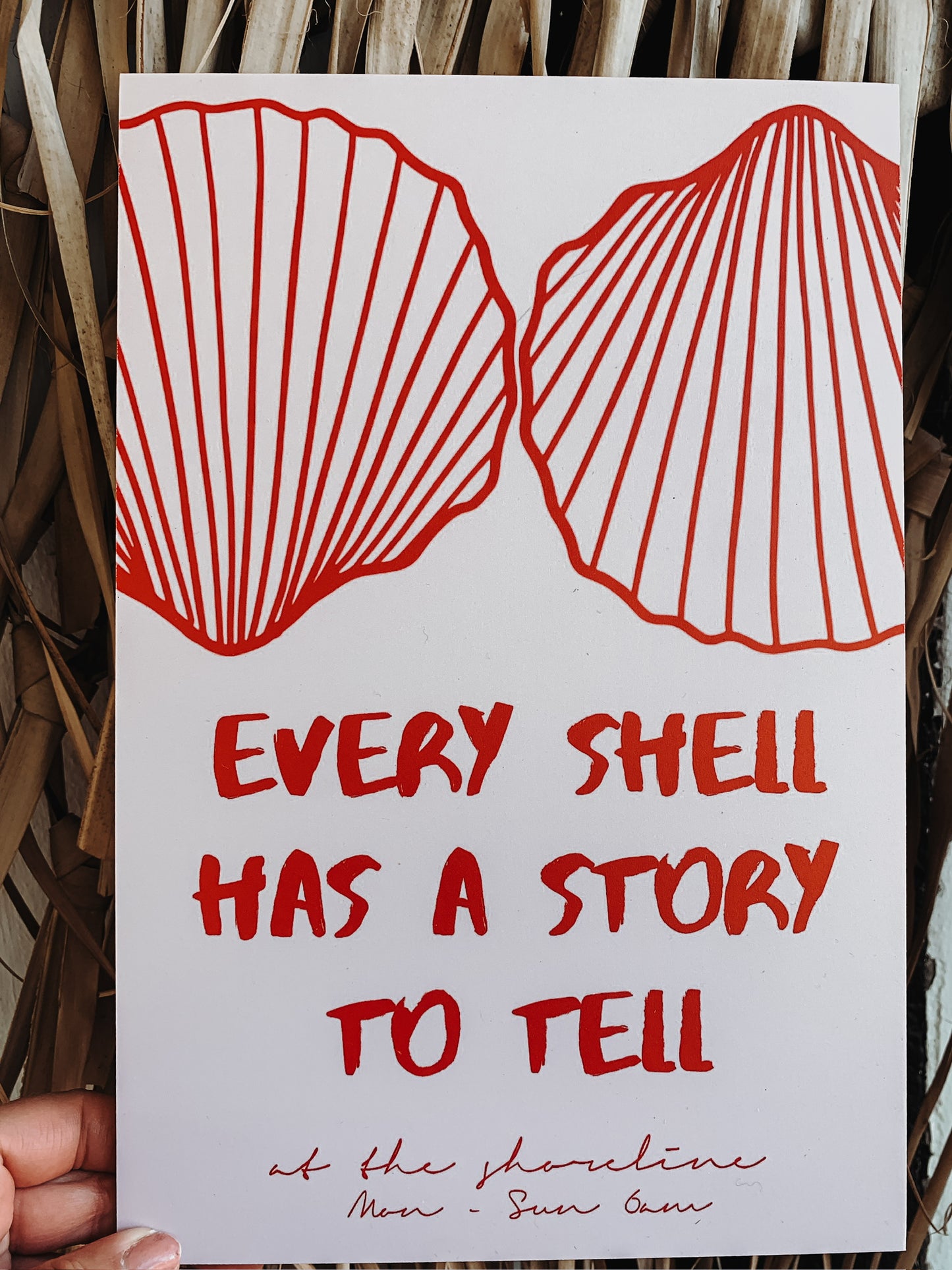 Textplatte •Shellstory•