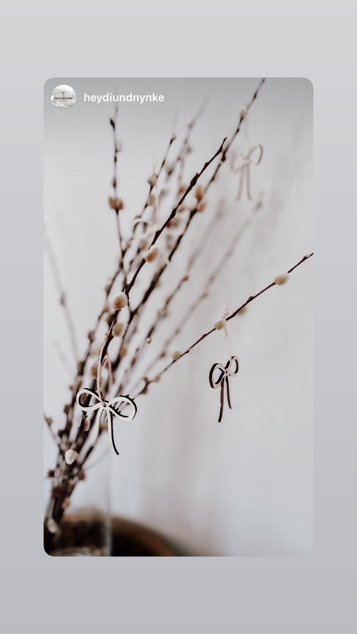 Anhänger „kleine Schleife“ 3er Bundle