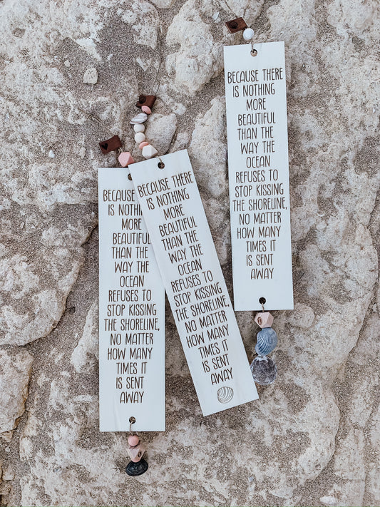 Textplatte •Ocean Kisses•