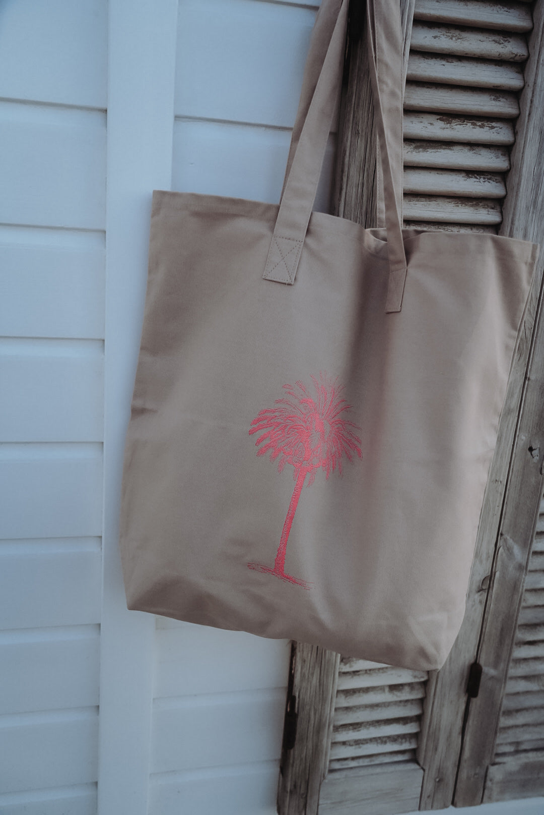 Tasche Boho Palme mauve•pink