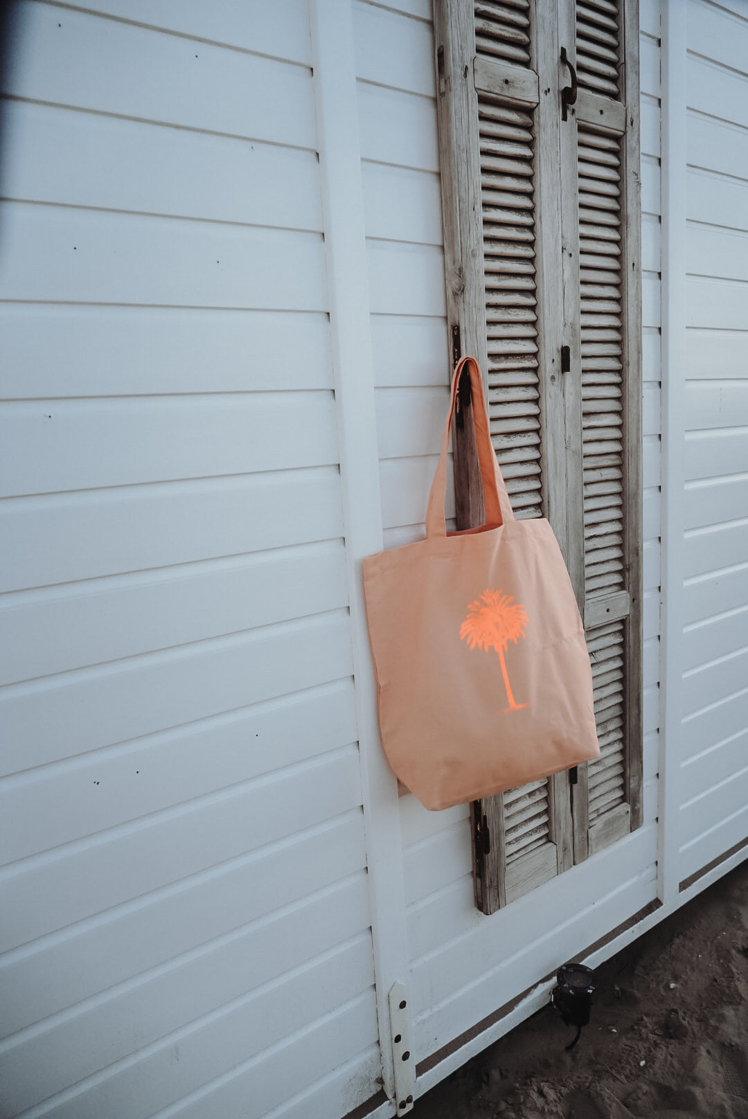 Tasche Boho Palme peach