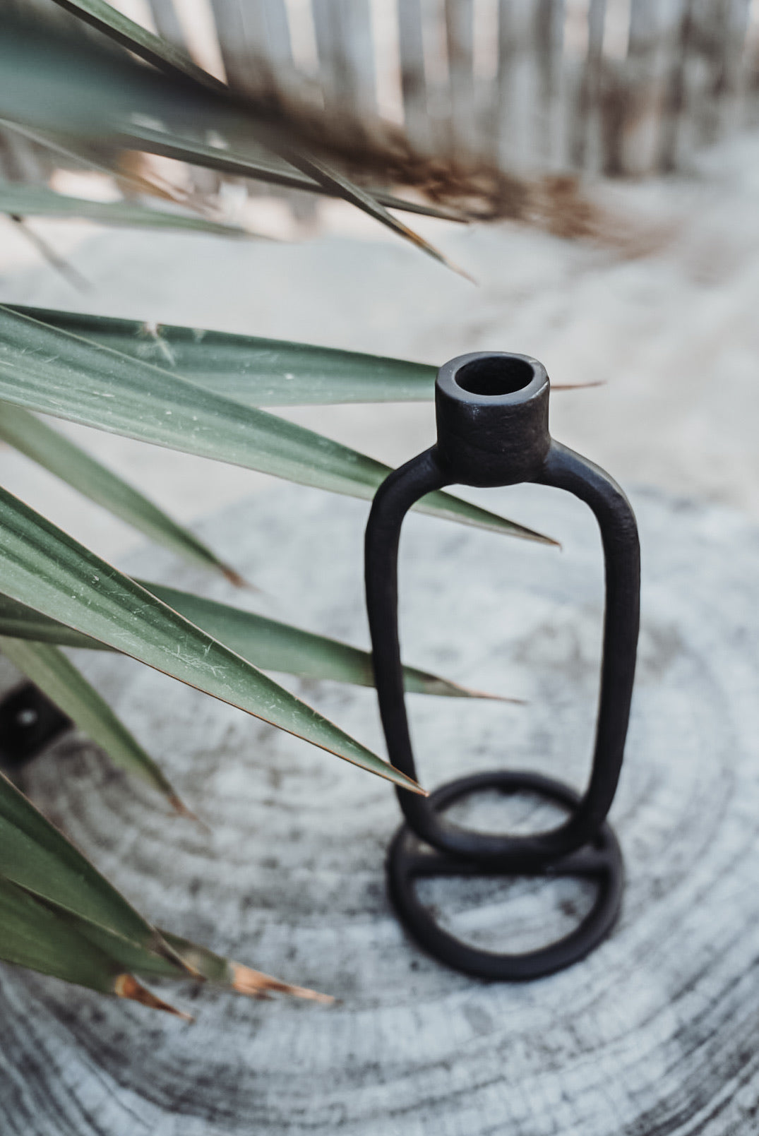 Kerzenständer Britta schwarz