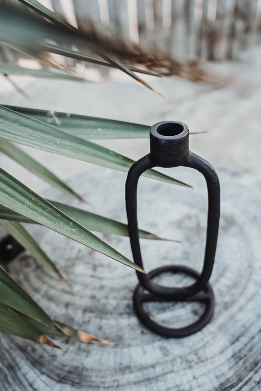 Kerzenständer Britta schwarz