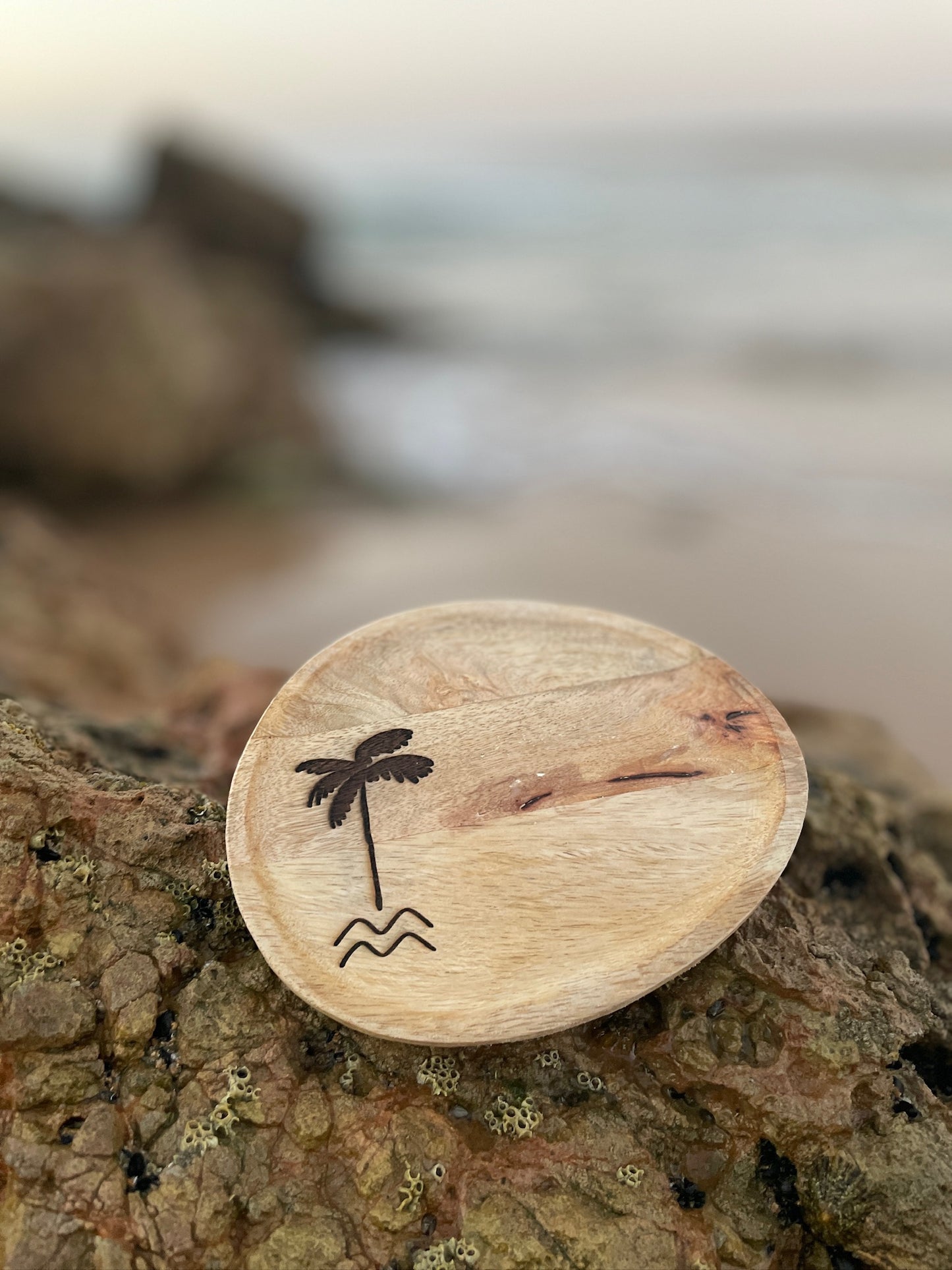 Untersetzer Palm Wave