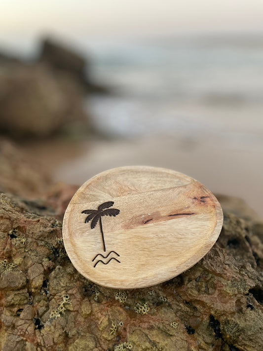 Untersetzer Palm Wave