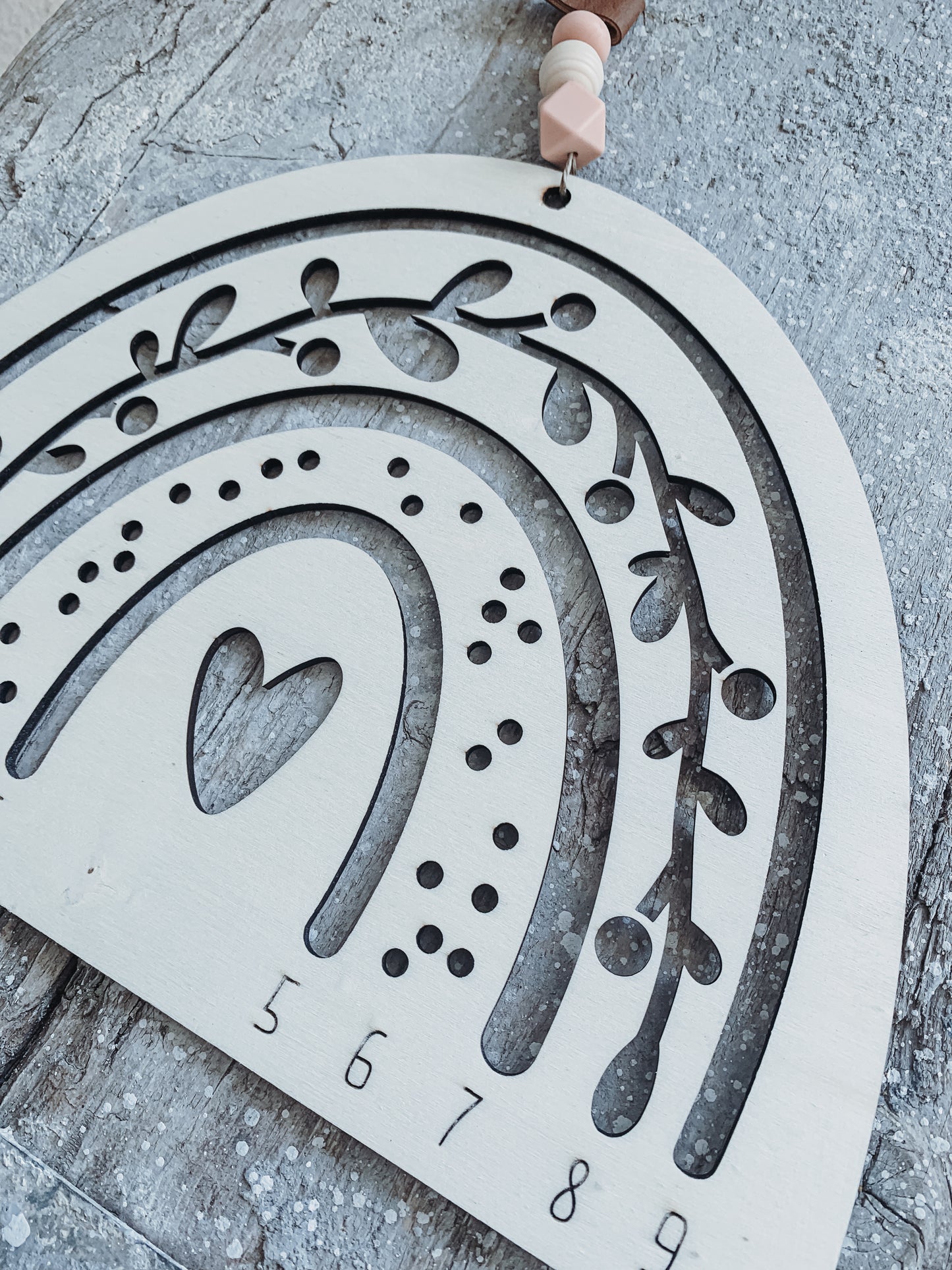 Verliebte Zahlen groß