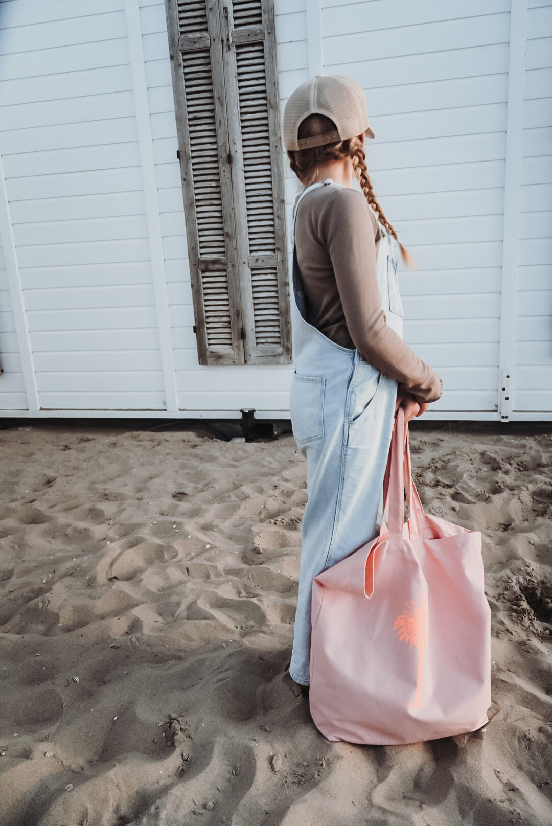 Tasche Boho Palme litschie•orange