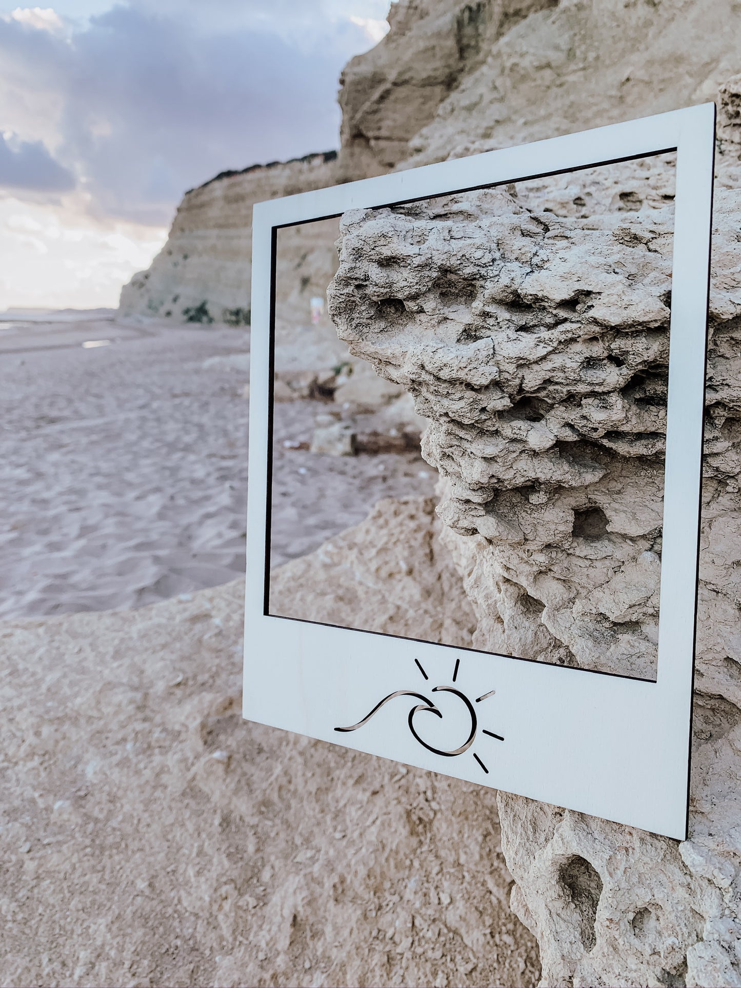 Polaroidrahmen XXL •sun and wave•