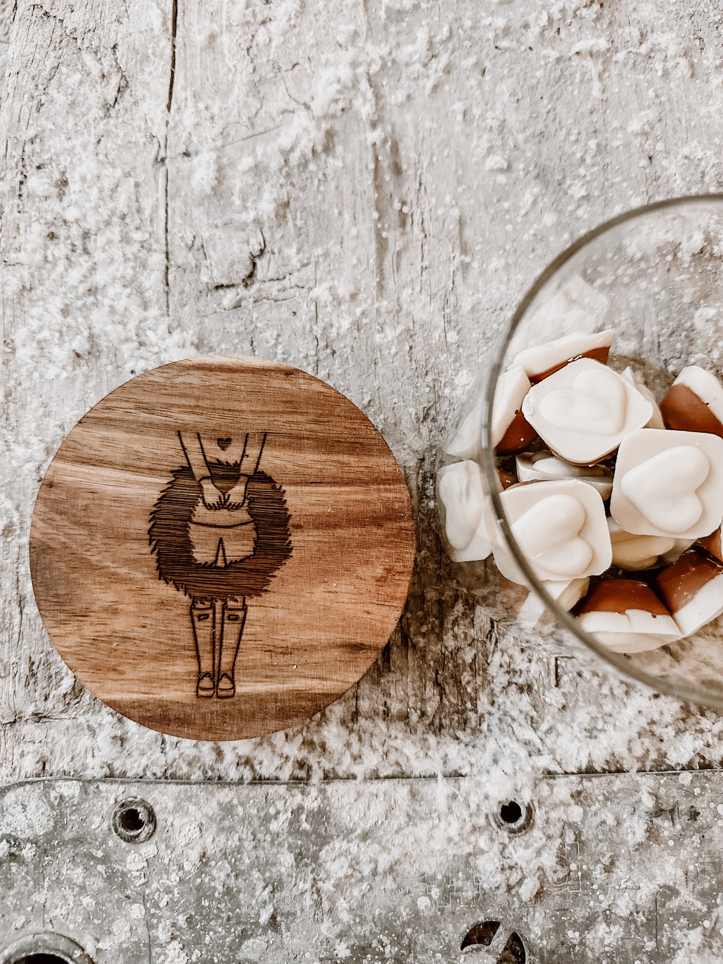 Vorratsglas „Weihnachtsmädchen“