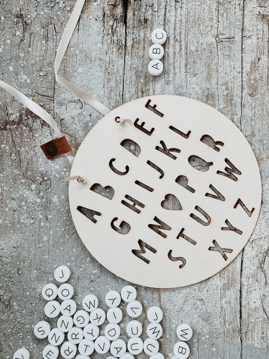 ABC Einschulungsplatte