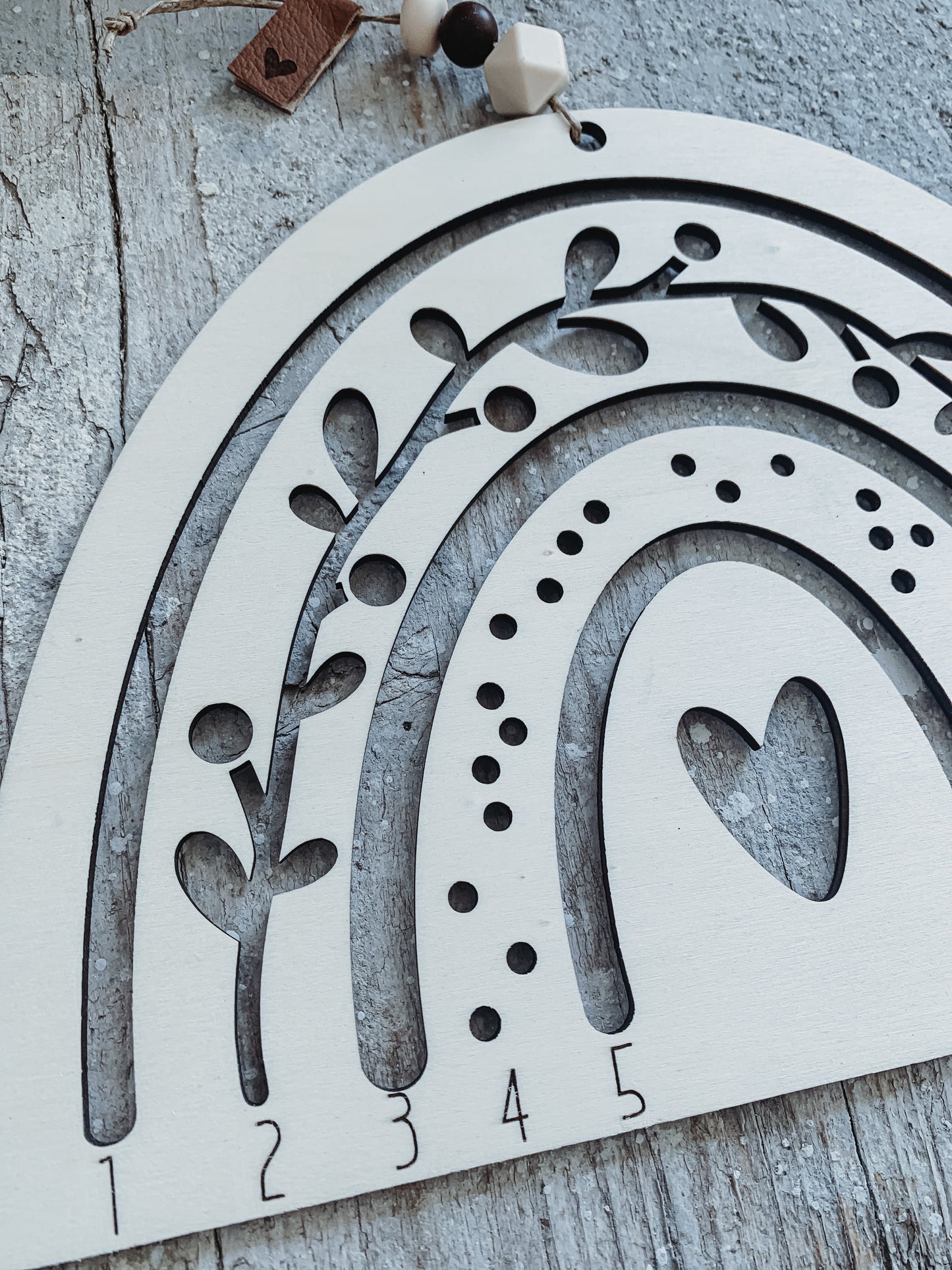 Verliebte Zahlen groß