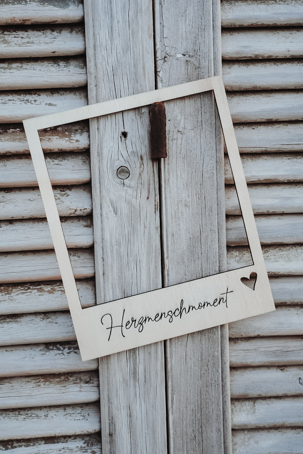 Polaroidrahmen XXL •Herzmenschmoment•