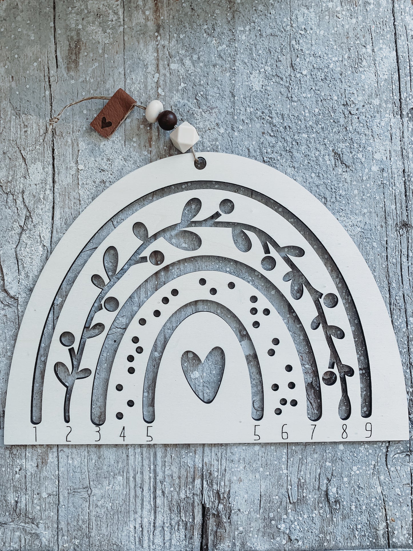 Verliebte Zahlen groß