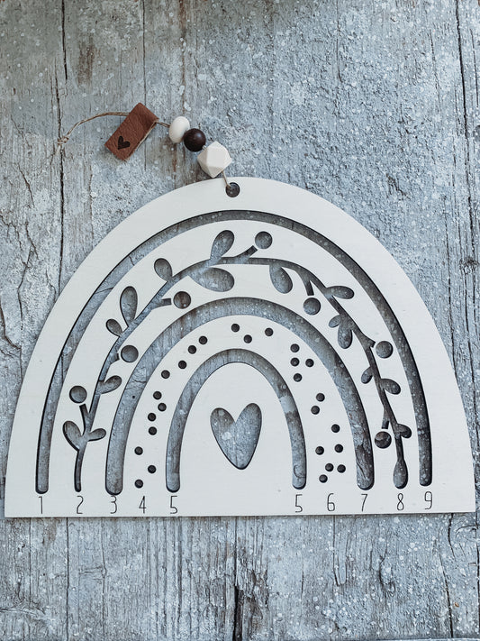 Verliebte Zahlen groß