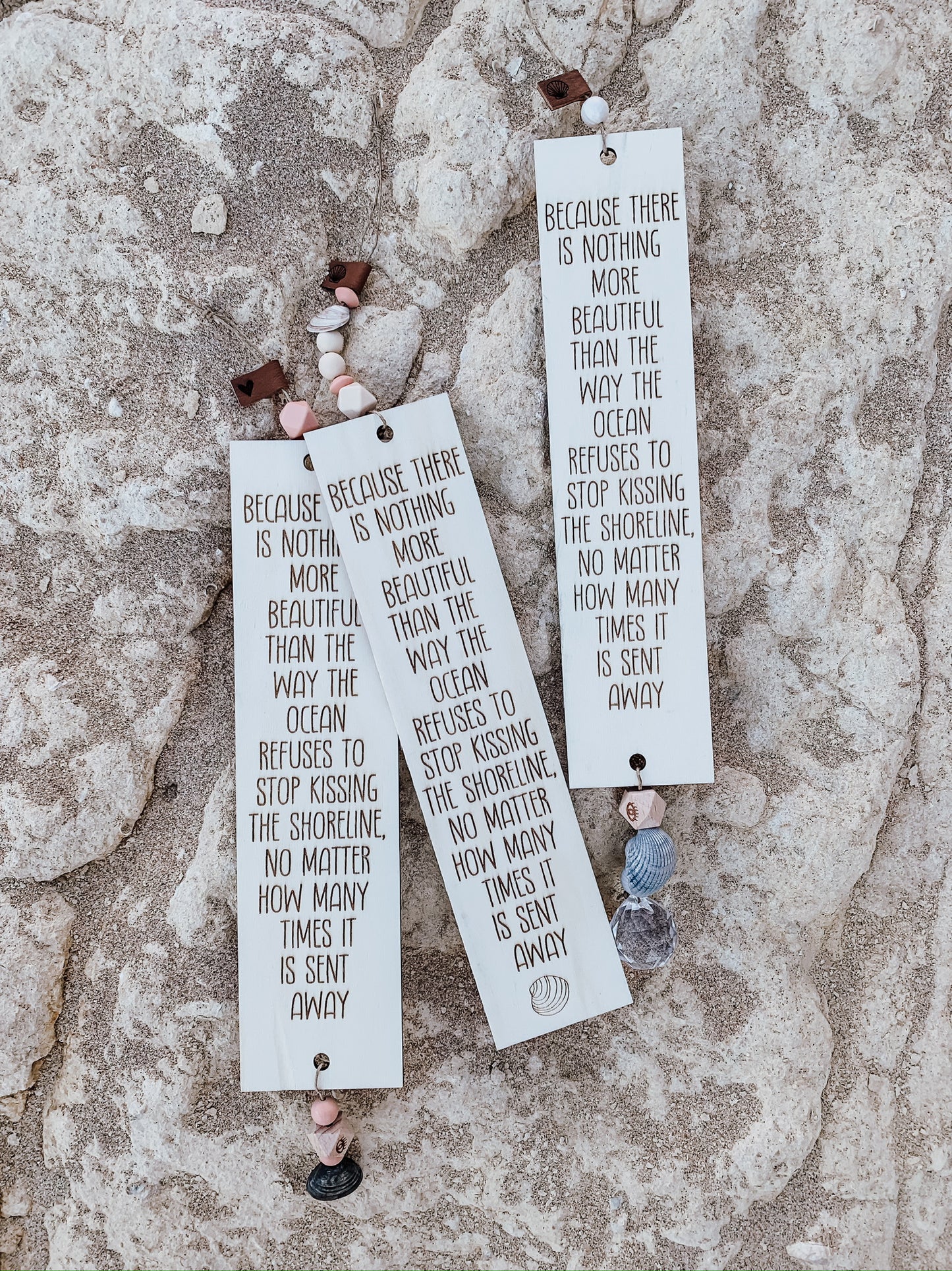 Textplatte •Ocean Kisses•