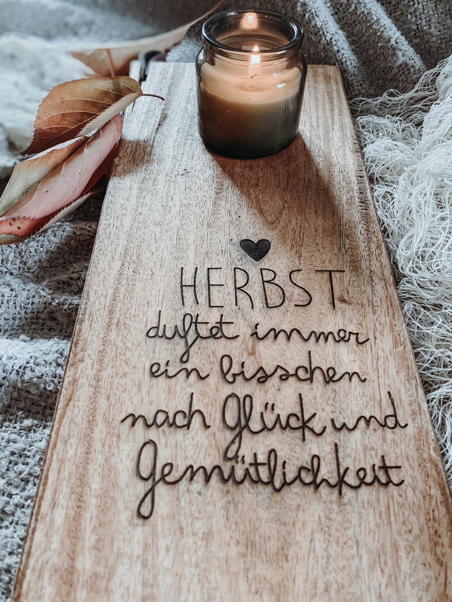 Brettchen Herbstliebe