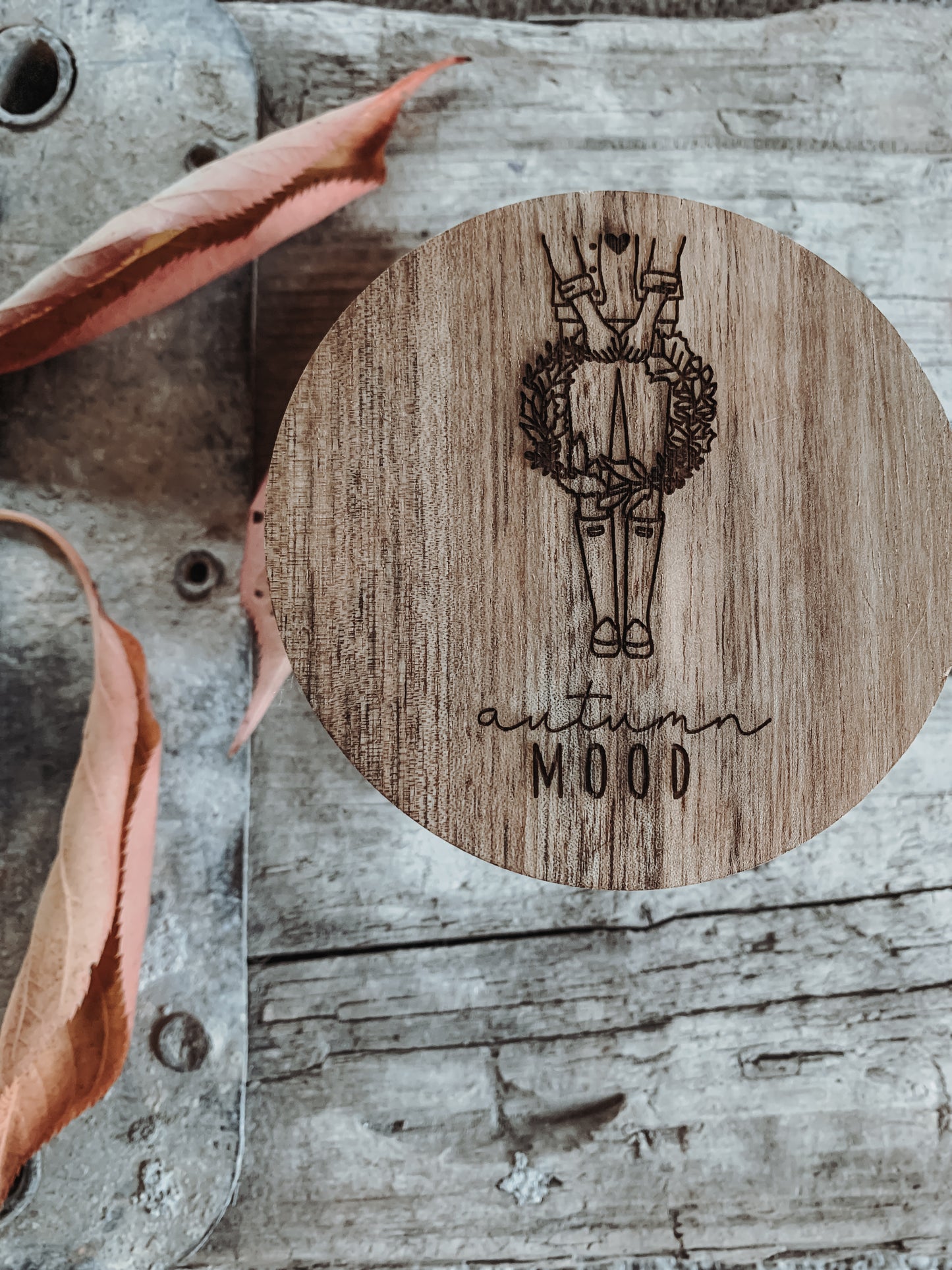 Glasdose „autumn mood“