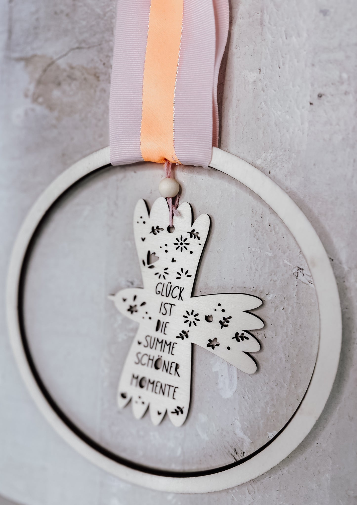 Anhänger „Vogel Glücksmomente“