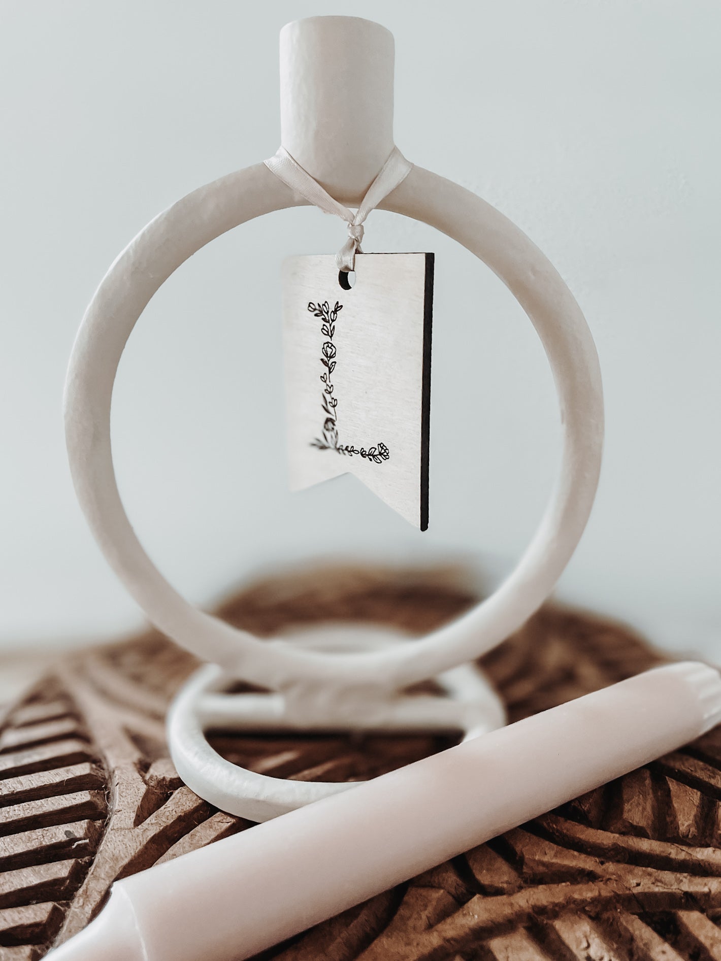 Kerzenständer Nora rosé