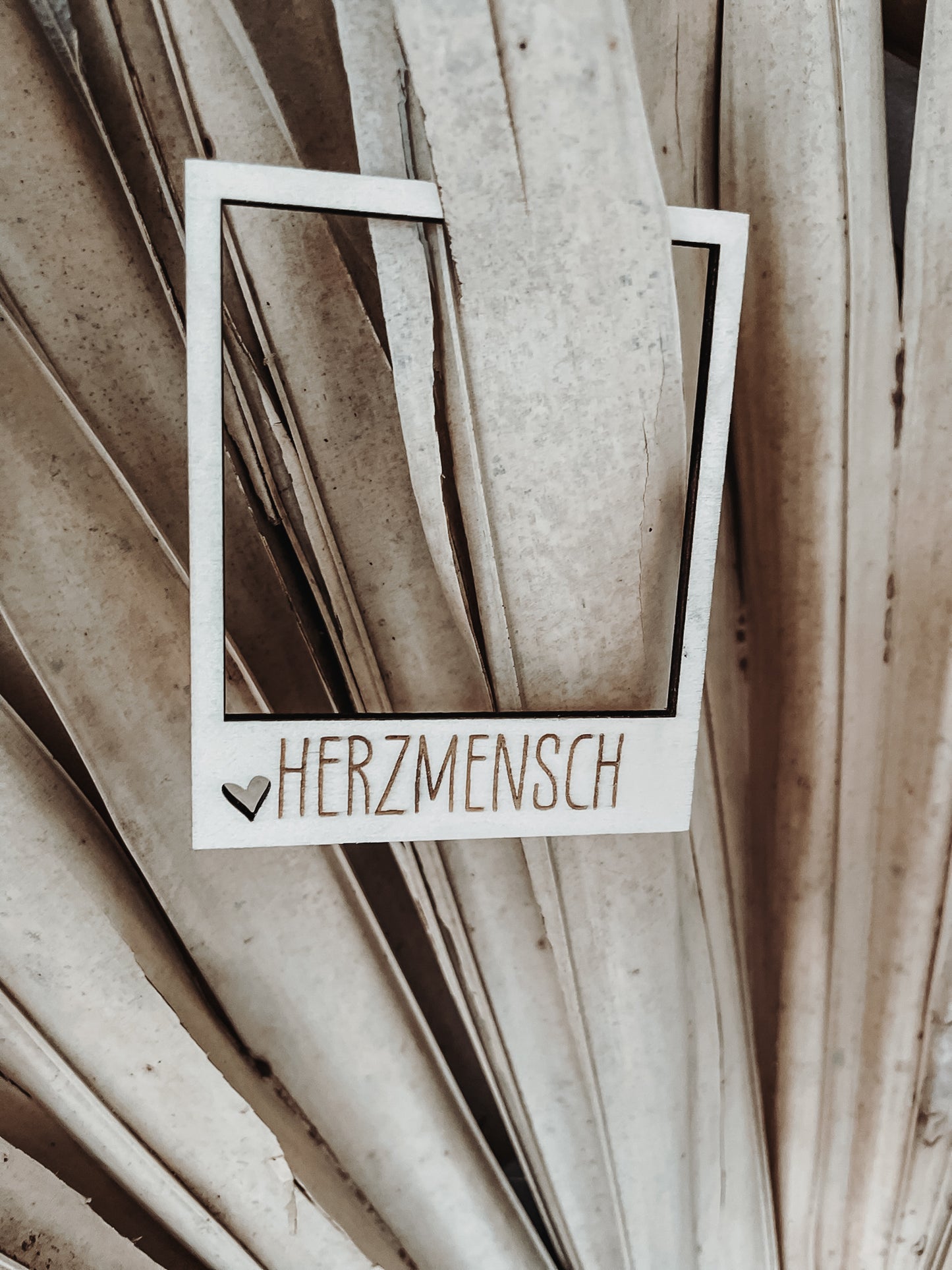 Holzrahmen für Polaroidbilder