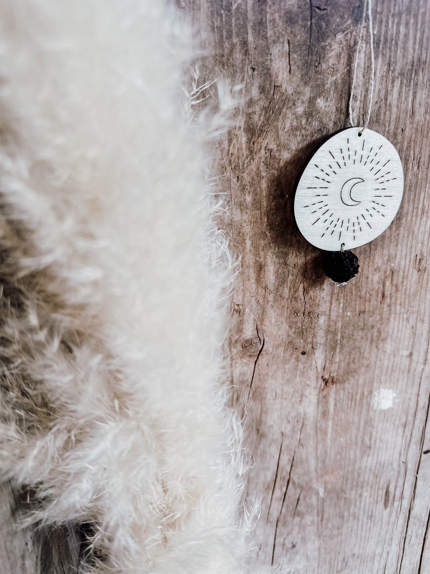 Anhänger Rudraksha Mond,klein