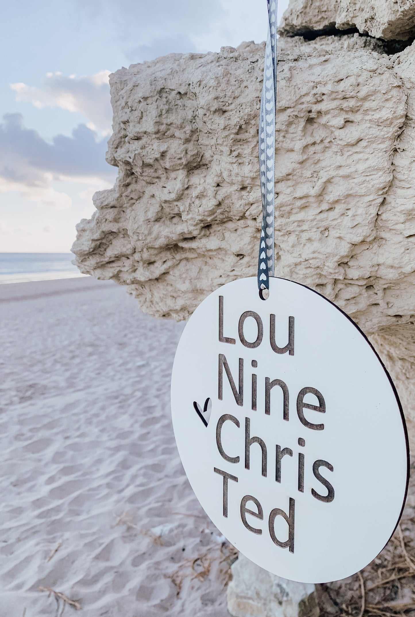 Textplatte Familienmitglieder🤍