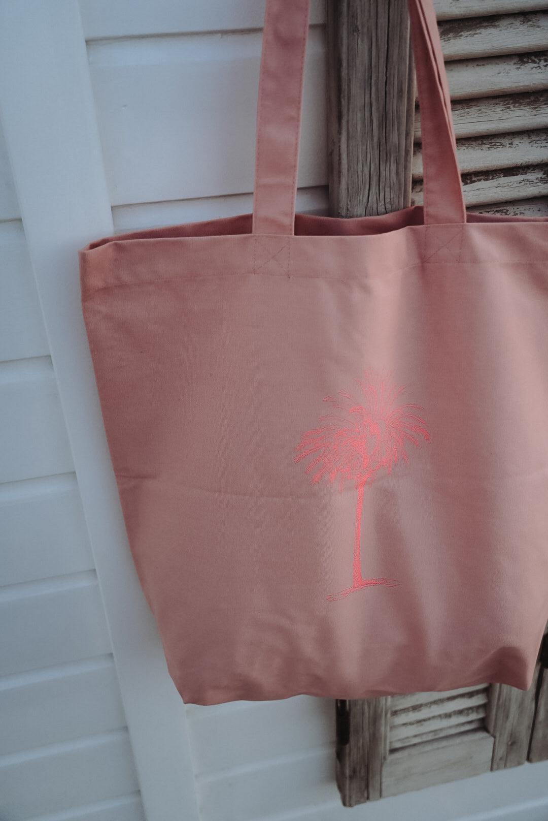 Tasche Boho Palme litschie•pink