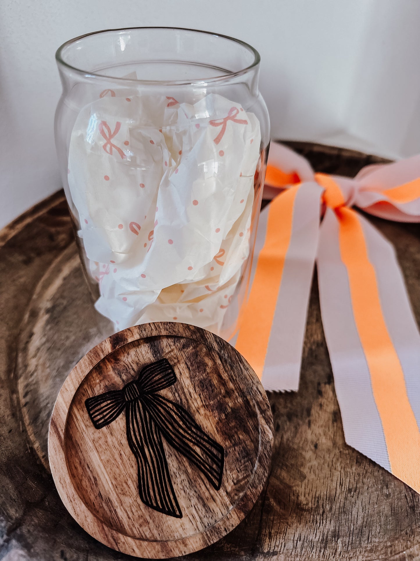 Vorratsglas „Schleife“