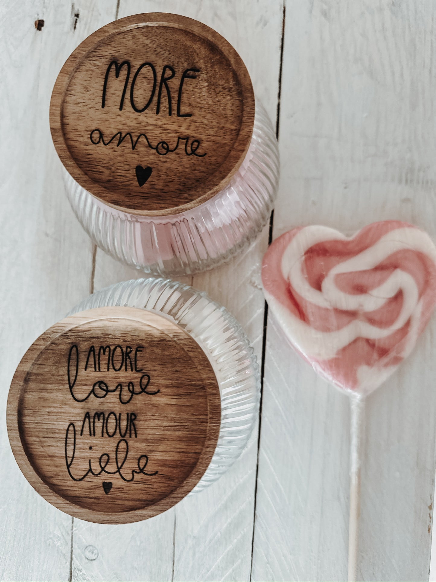 Vorratsglas „Amore,love…“