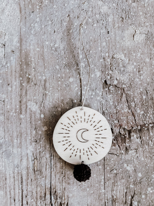 Anhänger Rudraksha Mond,klein