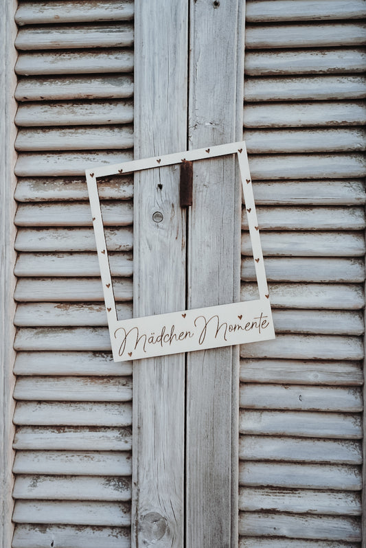 Polaroidrahmen XXL •Mädchenmomente•