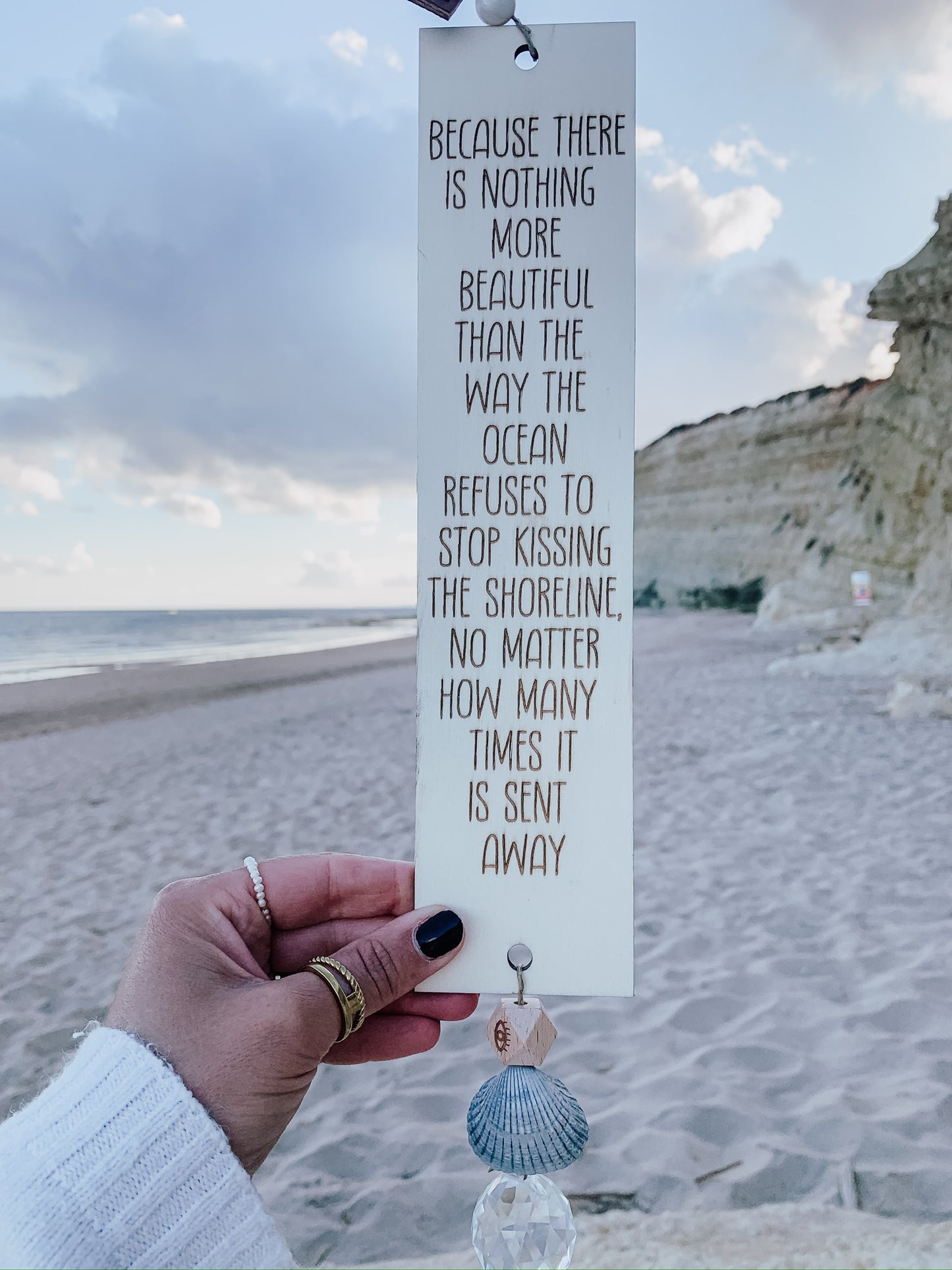 Textplatte •Ocean Kisses•