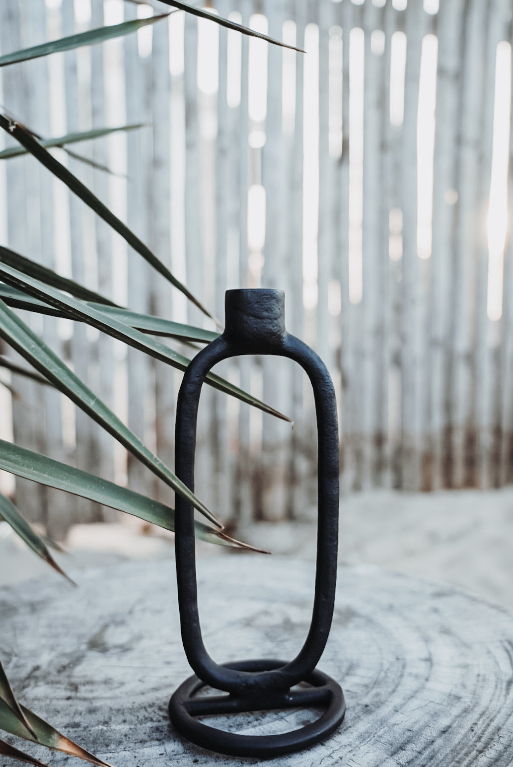 Kerzenständer Britta schwarz