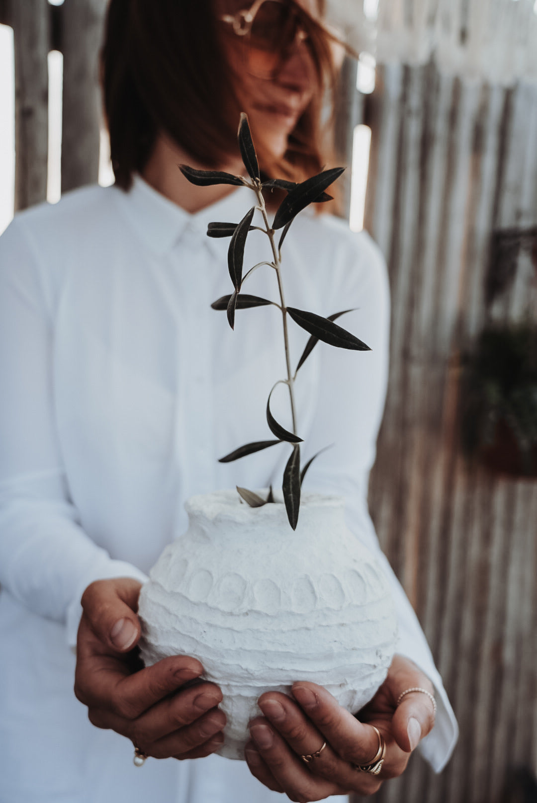 Vase Pappmaché Alex