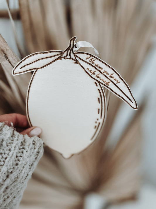 If life gives you lemons…