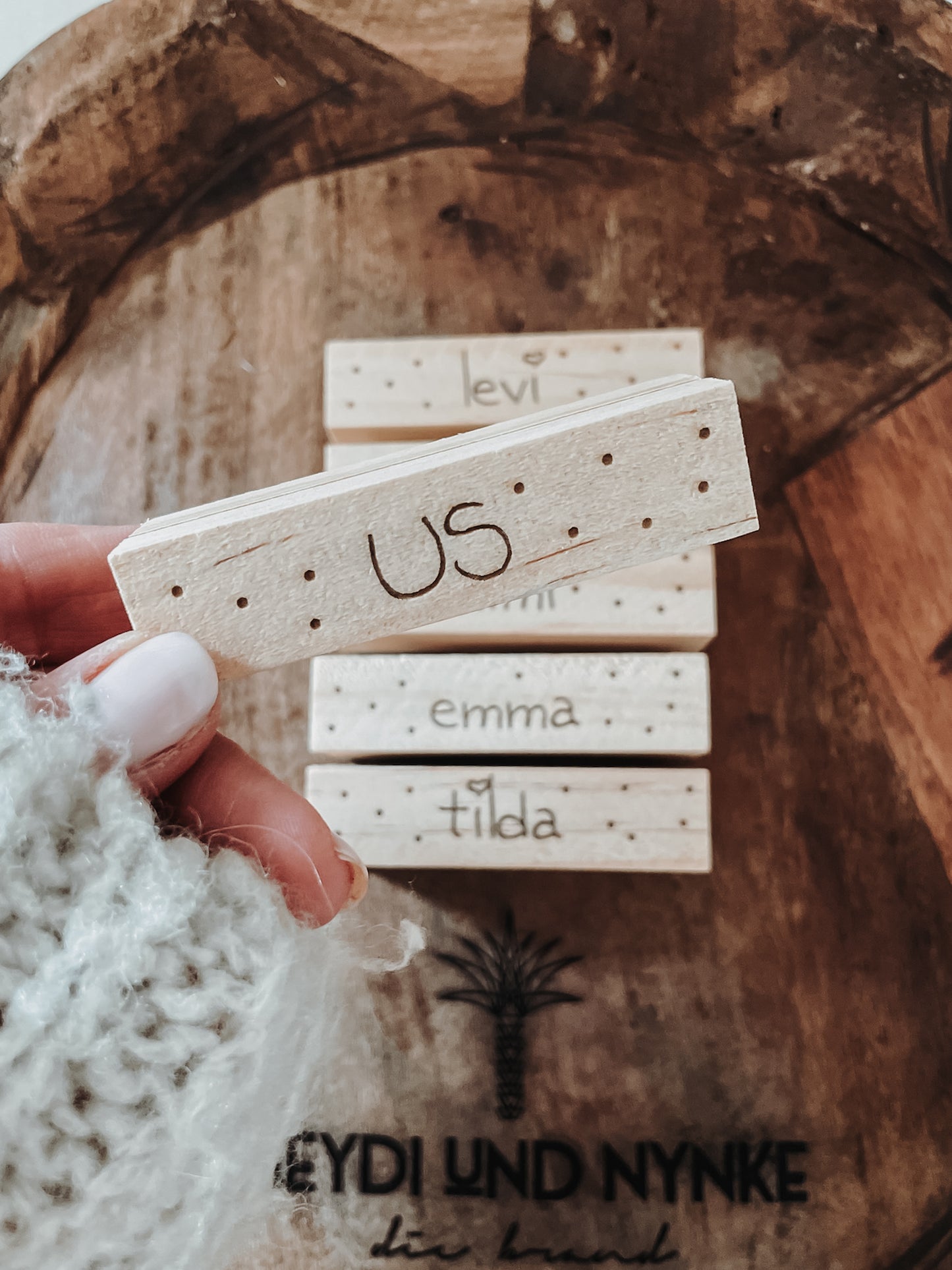 Foto-/Kartenhalter personalisiert