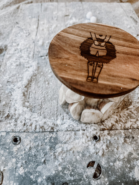 Vorratsglas „Weihnachtsmädchen“