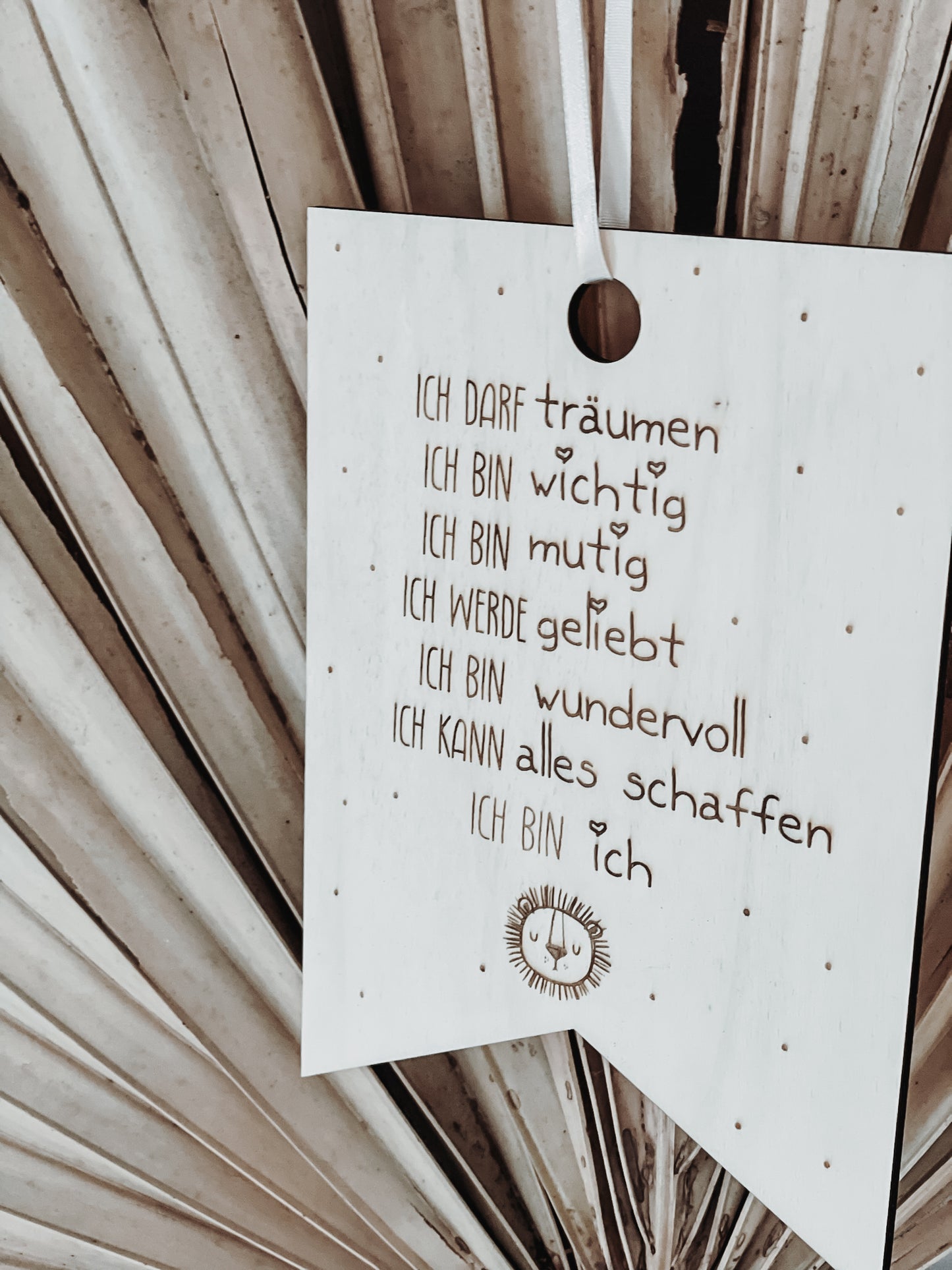 Holzwimpel •Ich bin ich•