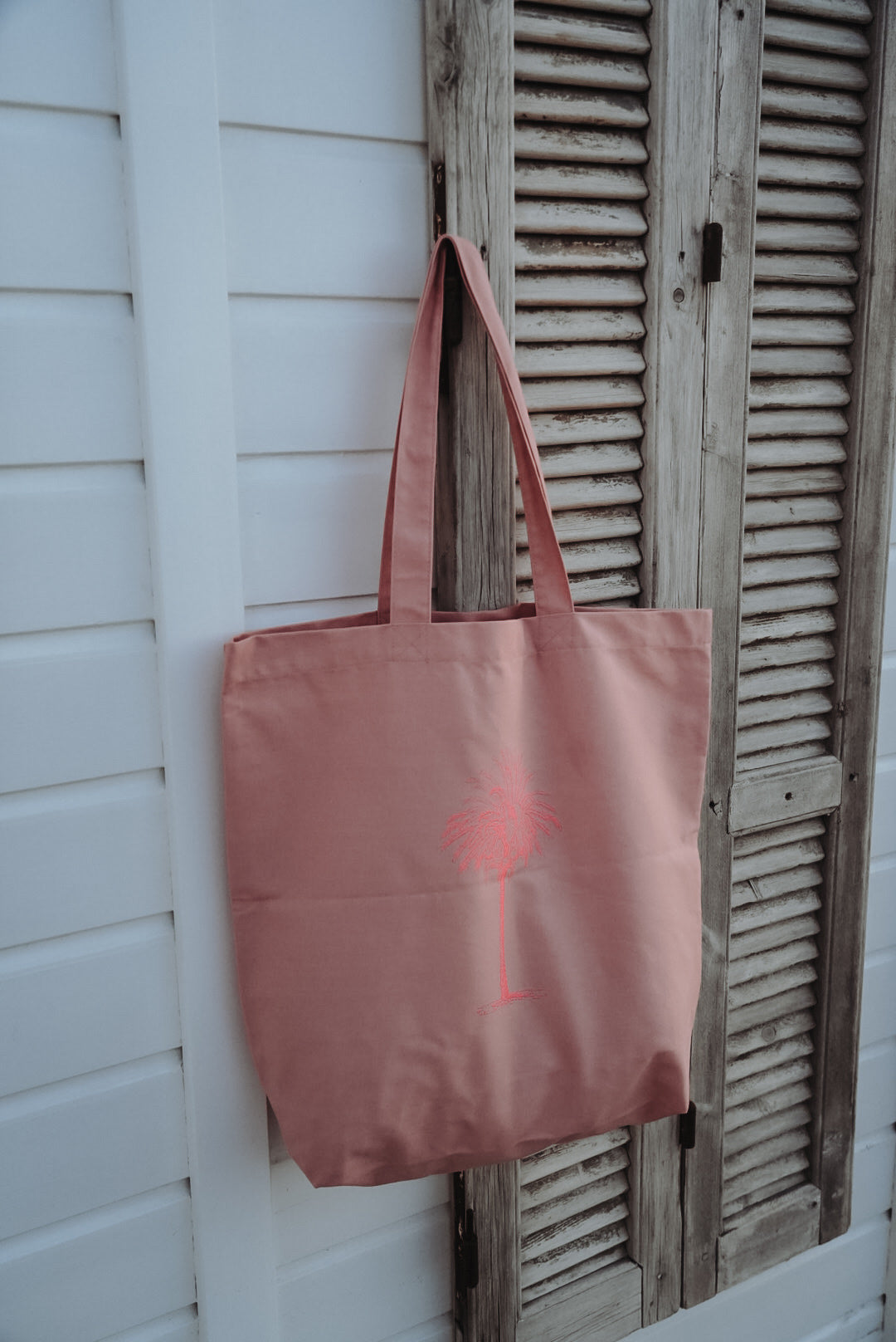 Tasche Boho Palme litschie•pink