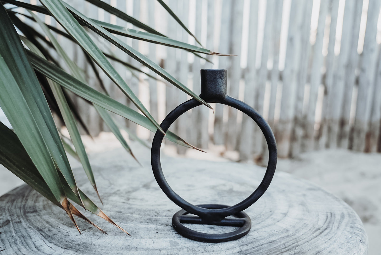 Kerzenständer Nora schwarz