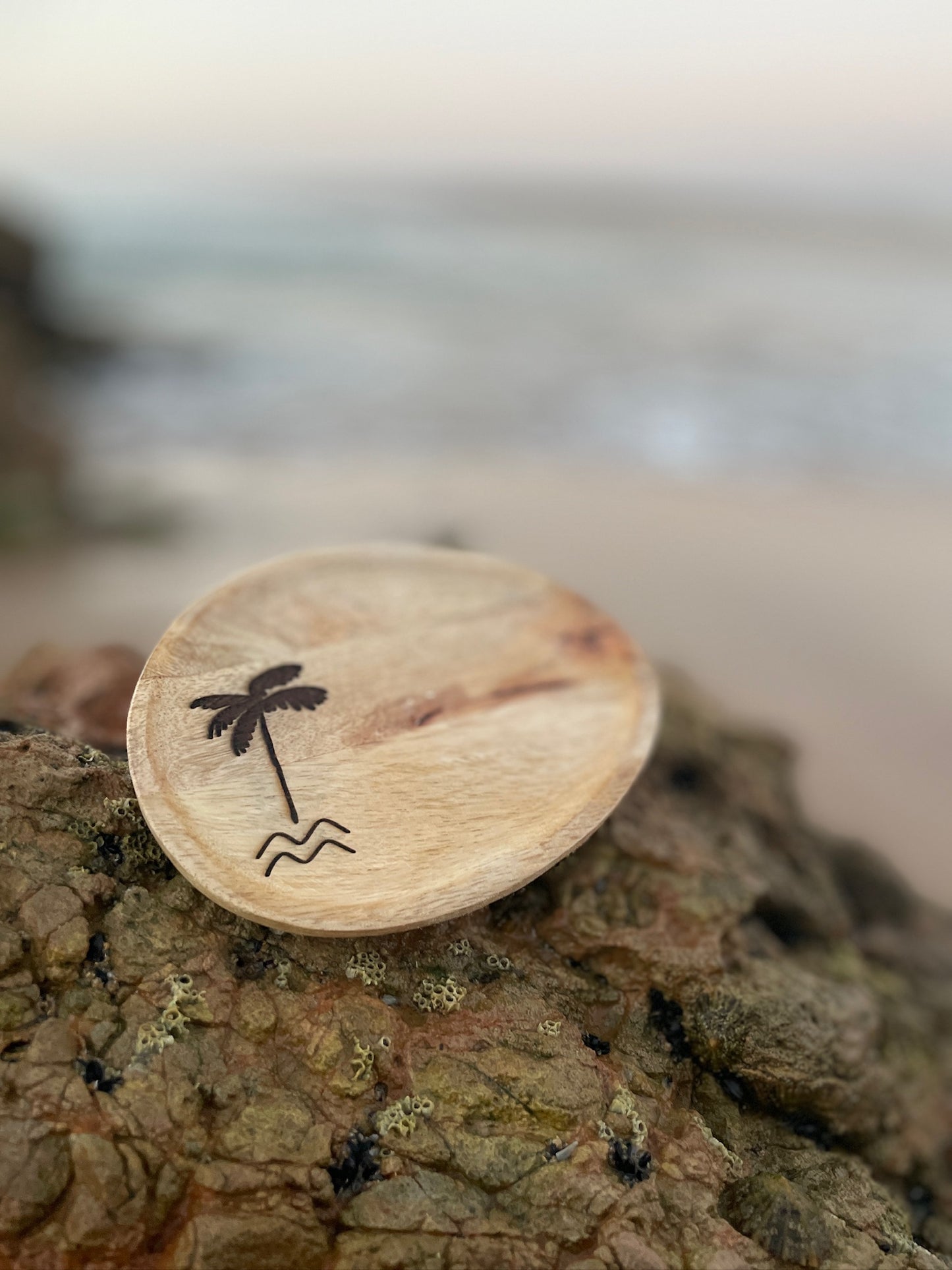 Untersetzer Palm Wave