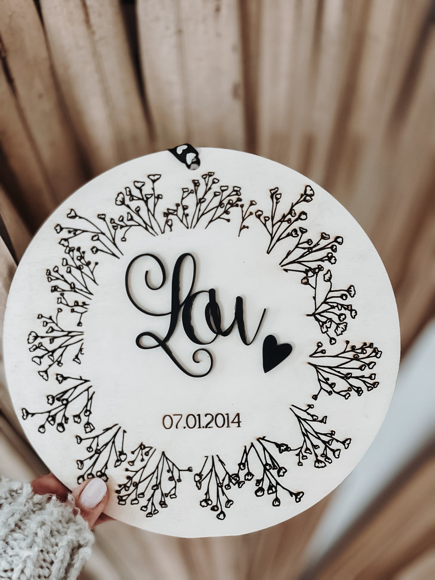 Geburtsplatte Schleierkraut