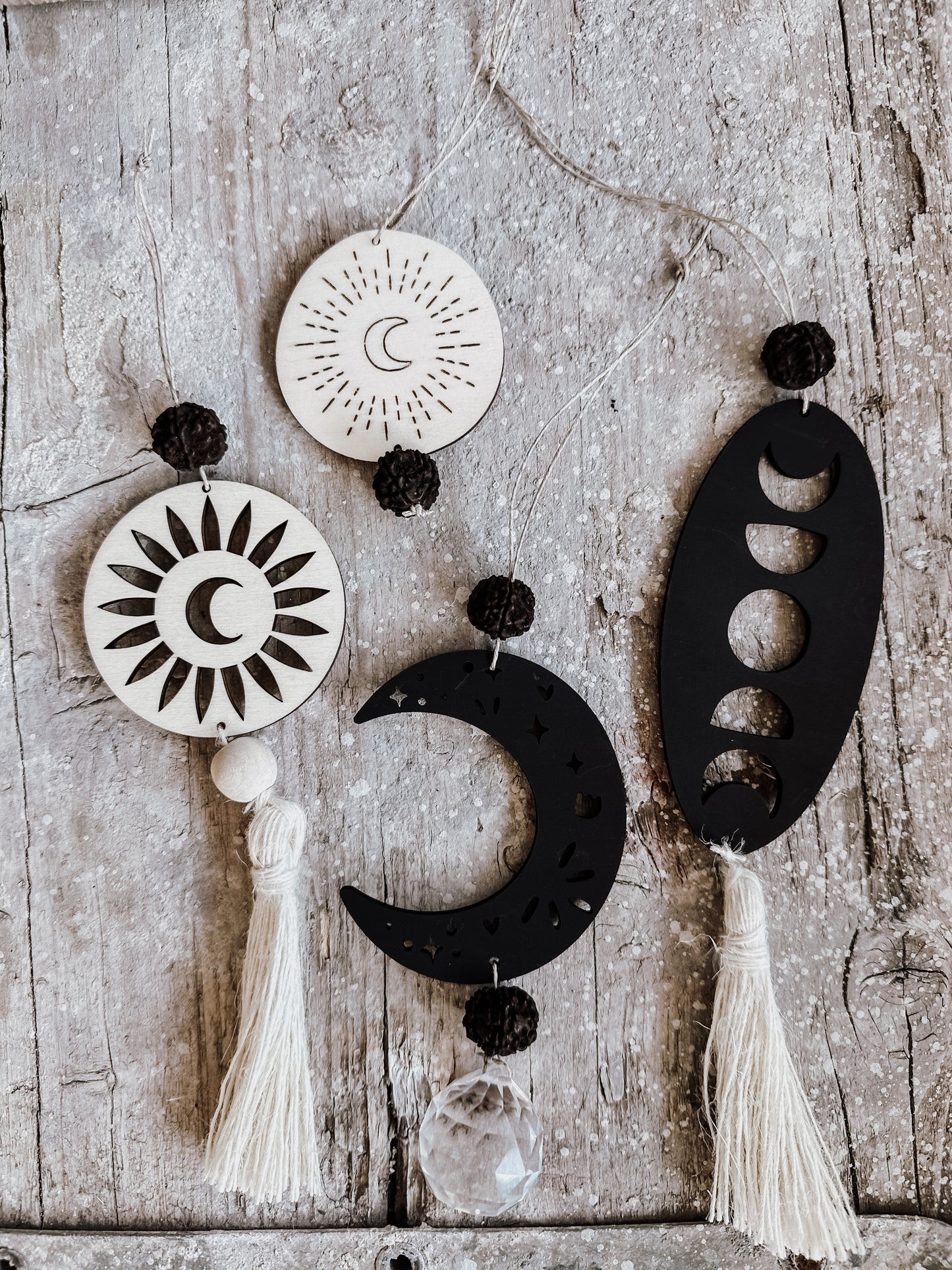 Anhänger Rudraksha Mond,klein