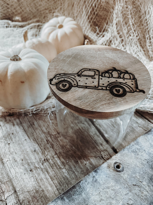 Glasdose Pumpkin-Truck